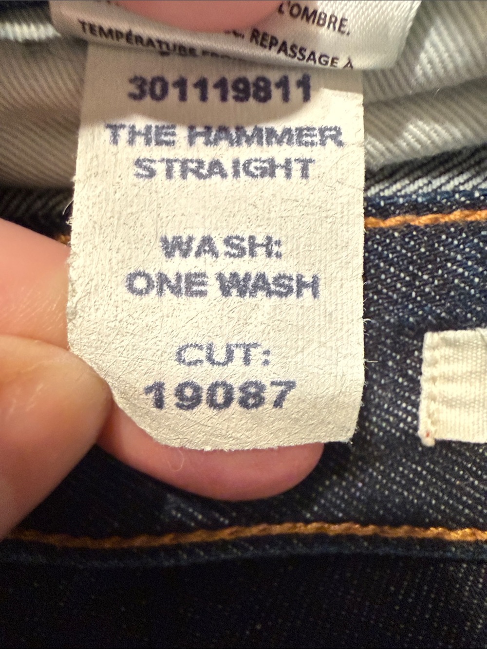 Hiroshi Kato - The Hammer Straight - Raw Indigo Jeans - Dark Blue - Picture 9 of 11
